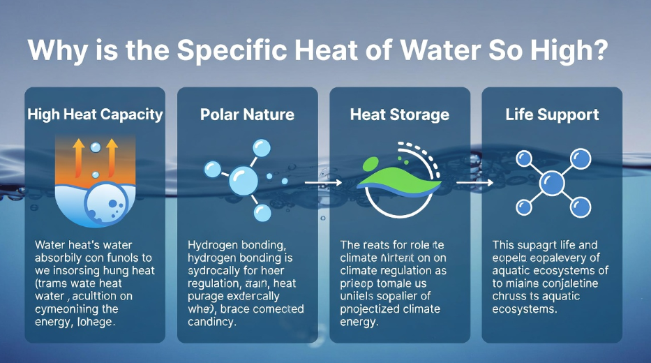 specific heat of water