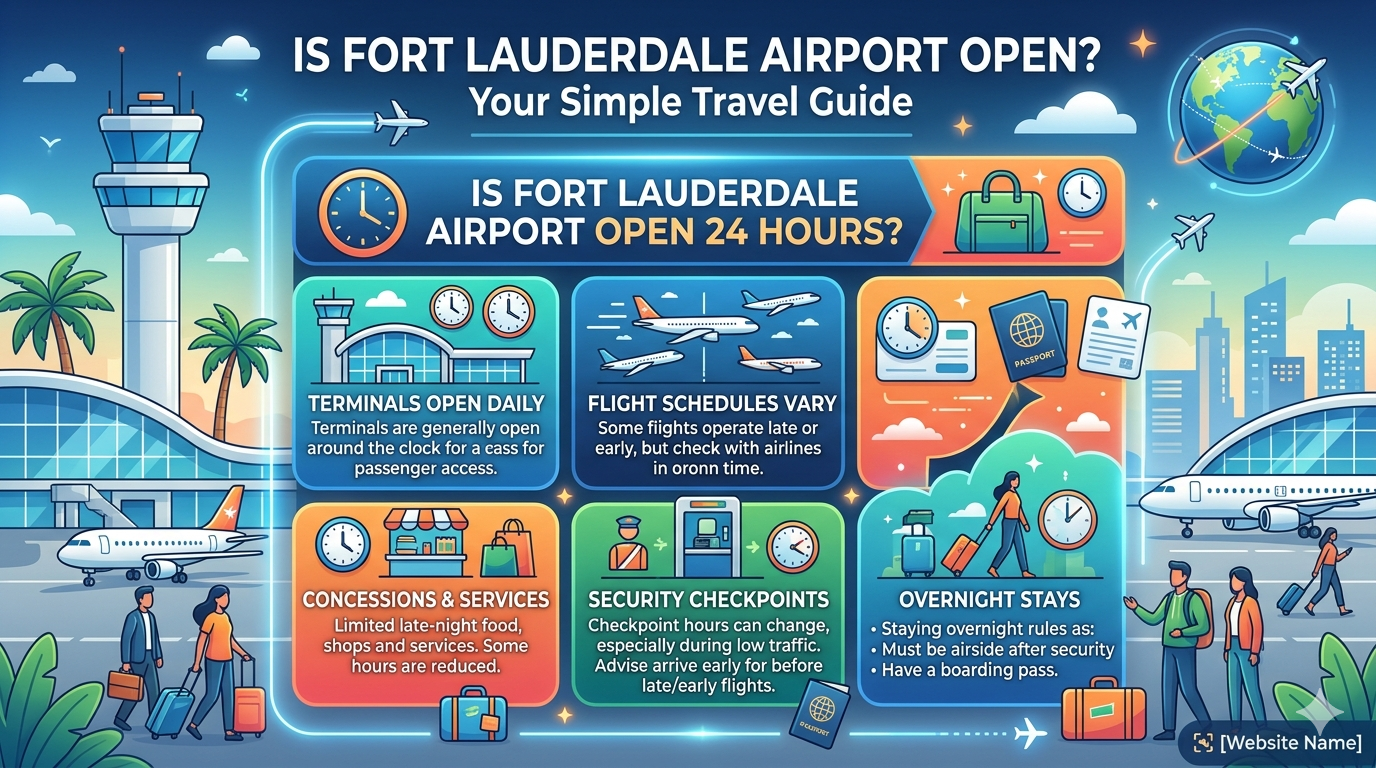 is fort lauderdale airport open